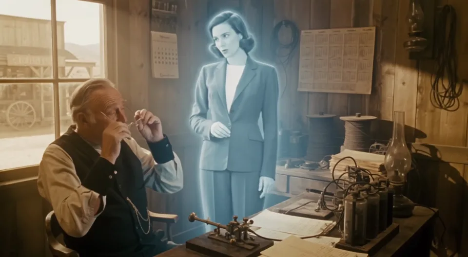 Official FLUX 3 Max hologram demonstration frame