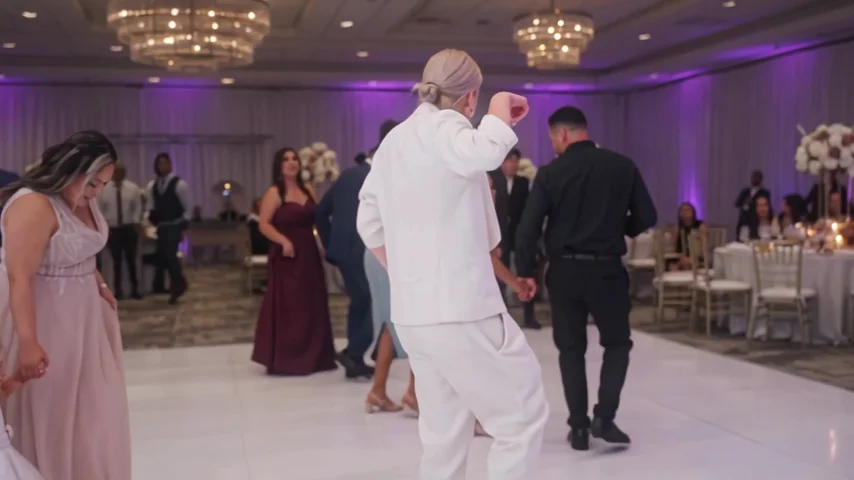 Wedding Dance Floor reference detail: end with a move that fits the room